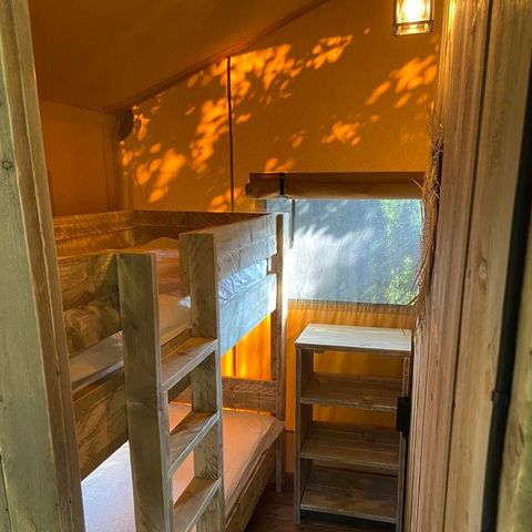 Safarizelt 4 Personen - Lodge-Zelt 2 Zimmer