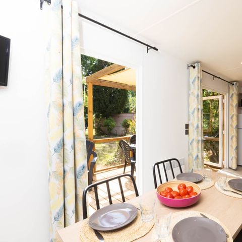 Mobilheim 5 Personen - Mobilheim RIVIERA SUITE CLIM / TV