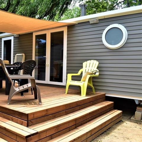 MOBILHOME 6 personas - GRAN ENCANTO AIRE ACONDICIONADO / TV / COCINA DE GAS