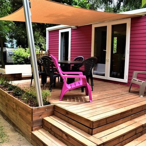 MOBILHOME 6 personas - GRAN ENCANTO AIRE ACONDICIONADO / TV / COCINA DE GAS