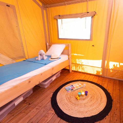 Tent 5 personen - 2-slaapkamer PMR lodge