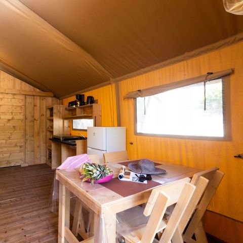 TENT 5 people - 2-bedroom PMR lodge