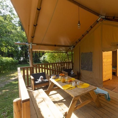TENTE 5 personnes - Lodge PMR 2 chambres