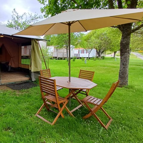 TENDA DA CAMPEGGIO 4 persone - LODGE MAYOTTE - TRIGANO senza servizi igienici