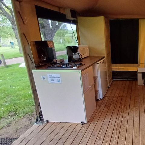 Zelt 4 Personen - LODGE MAYOTTE - TRIGANO ohne Sanitäranlagen