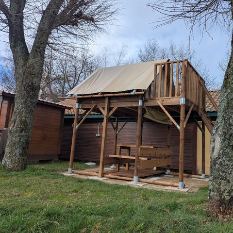 Accommodation 2 persons - Bivouac on stilts