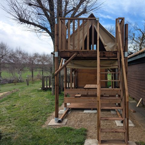 UNIEKE ACCOMMODATIE 2 personen - Bivak op stelten