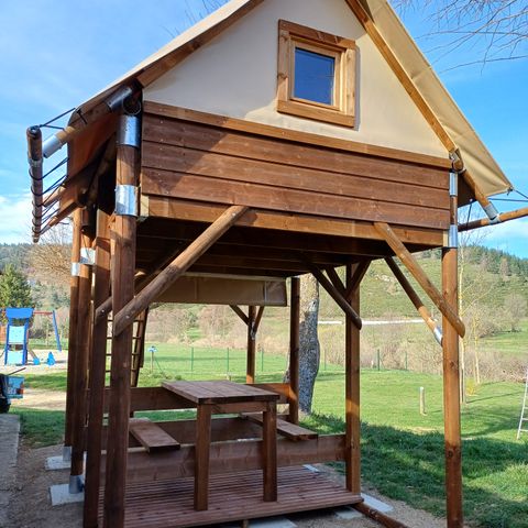 Accommodation 2 persons - Bivouac on stilts