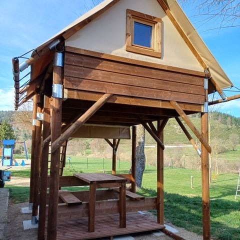 HÉBERGEMENT INSOLITE 2 personnes - Bivouac sur pilotis