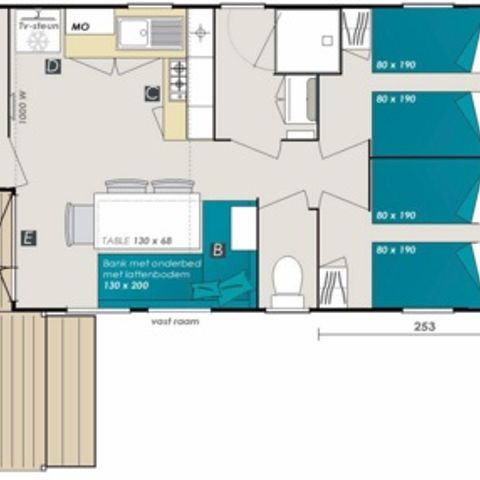 Chalet 6 Personen - Premium - Der Canigou