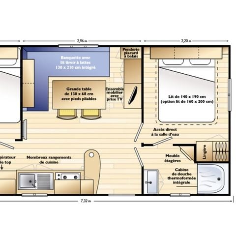 Chalet 4 persone - Comfort - Espira