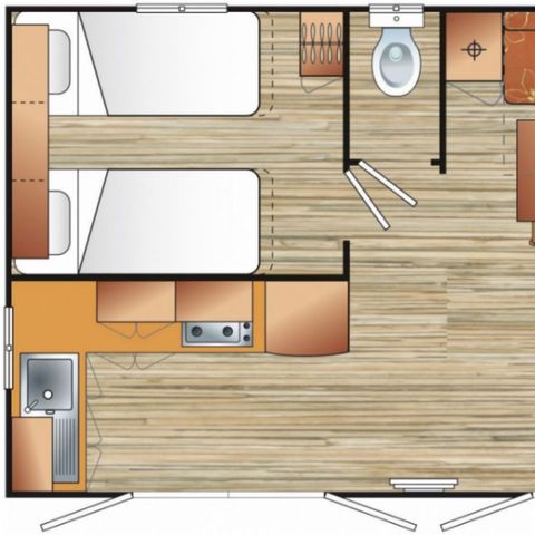 CHALET 4 persone - Comfort XL VILLEFRANCHE