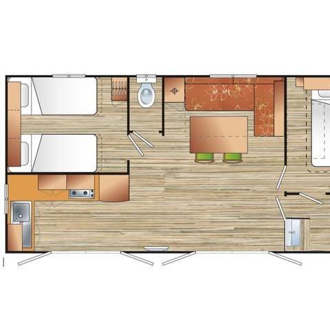Chalet 4 persons - Premium XL Le Llech