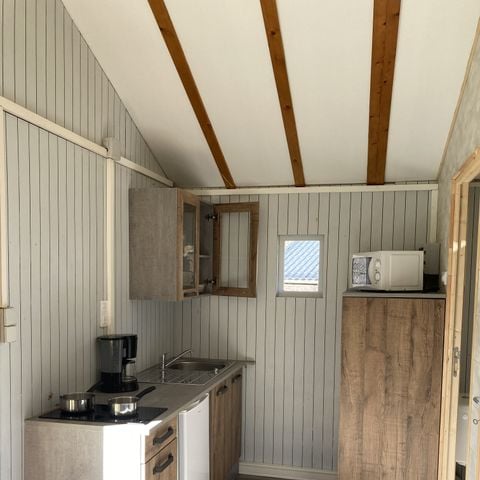Chalet 2 persons - Standard 20m² - 1 bedroom + covered terrace