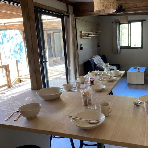 Chalet 10 persons - Portland Premium 70m² - 5 bedrooms (2+3) + TV + LV + Semi-covered terrace