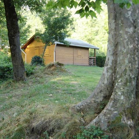 Chalet 5 personen - Standard 30m² - 2 Zimmer + überdachte Terrasse