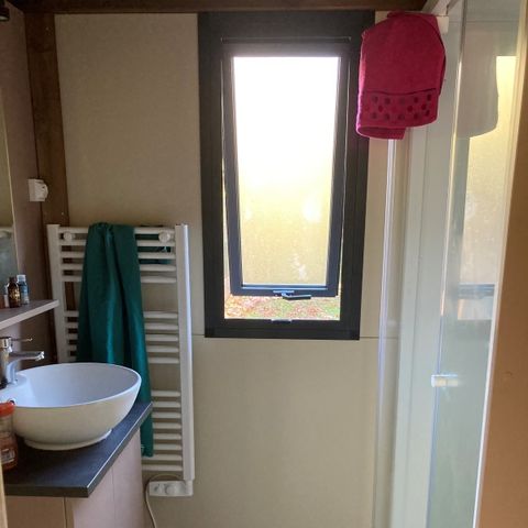 Chalet 4 personen - Victoria Confort 20m² - 1 Schlafzimmer + TV + Überdachte Terrasse