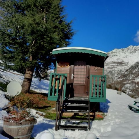 AUßERGEWÖHNLICHE UNTERKUNFT 4 Personen - Wohnwagen Rhododendron