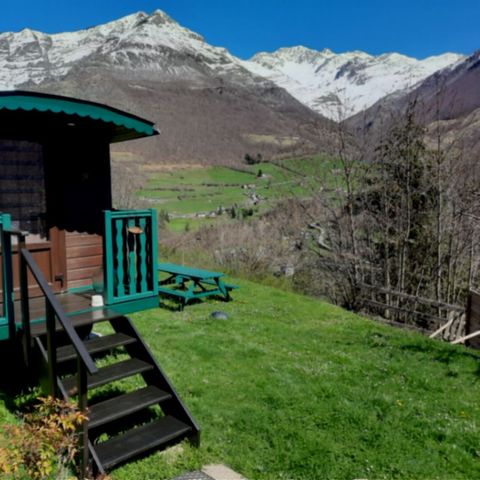 AUßERGEWÖHNLICHE UNTERKUNFT 4 Personen - Wohnwagen Rhododendron