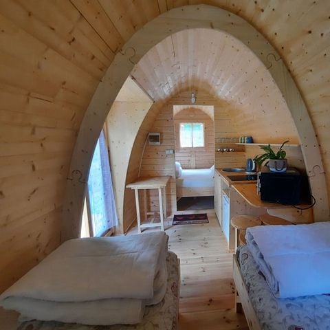 SISTEMAZION ATIPICHE 4 persone - Cabane Perce Neige