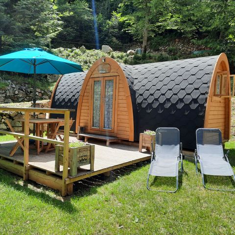 Tiny house 4 personnes - Cabane Perce Neige