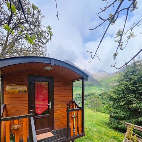 Tiny house 2 personnes - Roulotte Gentiane 12 M²