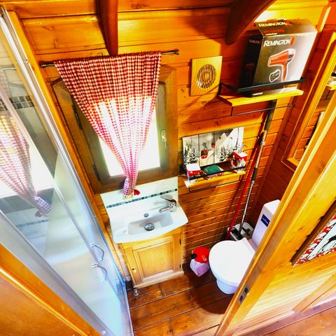 Tiny house 2 personnes - Roulotte Ancolie