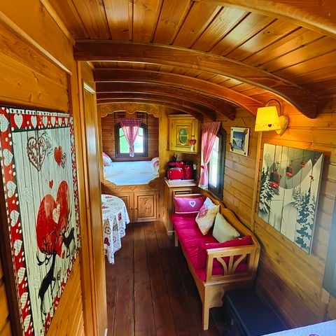 UNIEKE ACCOMMODATIE 2 personen - Roulotte Ancolie