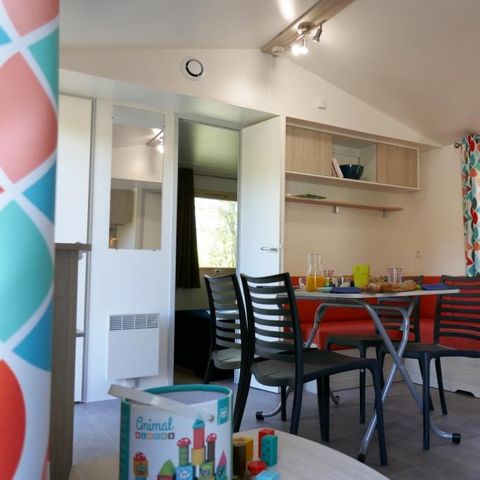 Mobilheim 4 Personen - PREMIUM 4 pers (32m²)