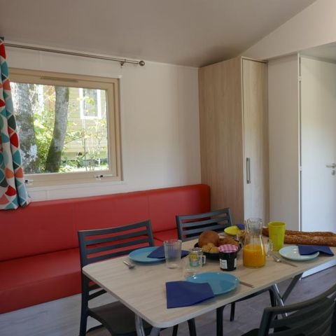 Mobilheim 4 Personen - PREMIUM 4 pers (32m²)