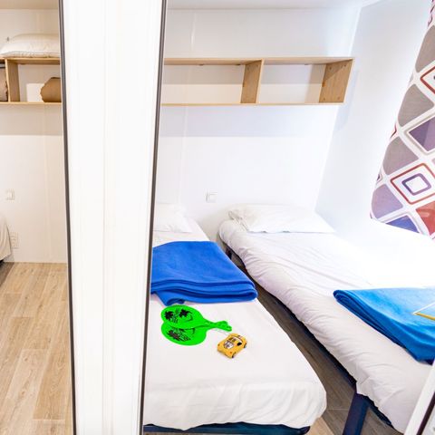 Stacaravan 6 personen - PREMIUM 6 pers (28m²)