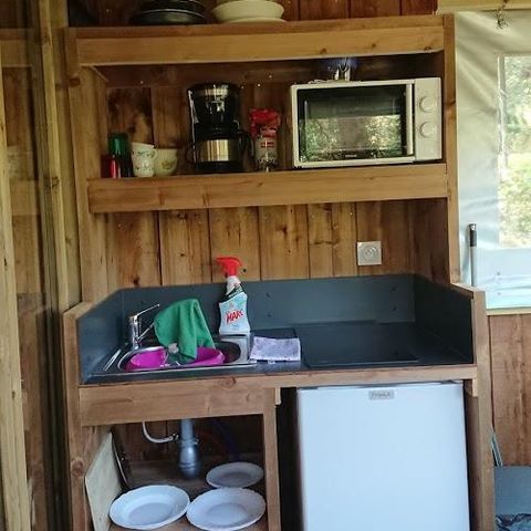 CHALET 2 personnes - Lodge Bois 16m2