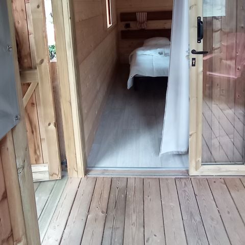 Chalet 2 persons - Wooden lodge without sanitary facilities 16m2