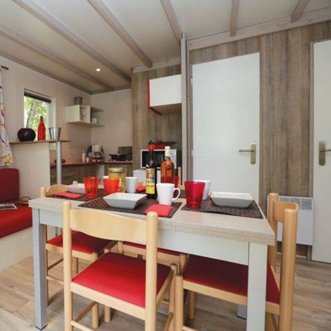 Chalet 5 personen - CANNELLE 5P ++ 26,5 m² (26,5 m²)