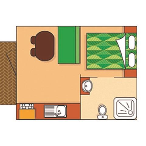 CHALET 2 personas - Tonga