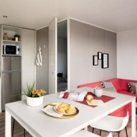MOBILHOME 6 personas - Nuevo - Mobil home Bora 30 m² (2 habitaciones) + TV + Aire acondicionado