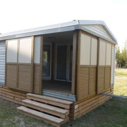 MOBILHOME 4 personas - Mobil Home Marin 32m² (2 habitaciones) terraza cubierta + TV