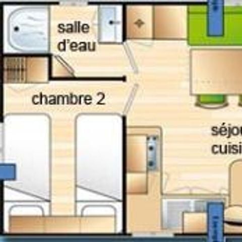 Mobile home 4 persons - USTOU