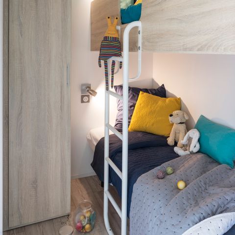 Stacaravan 6 personen - COUSERANS PMR : met overdekt terras