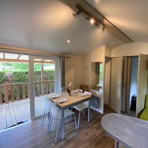 Mobilheim 6 personen - COUFLENS SONNTAG mit überdachter Terrasse