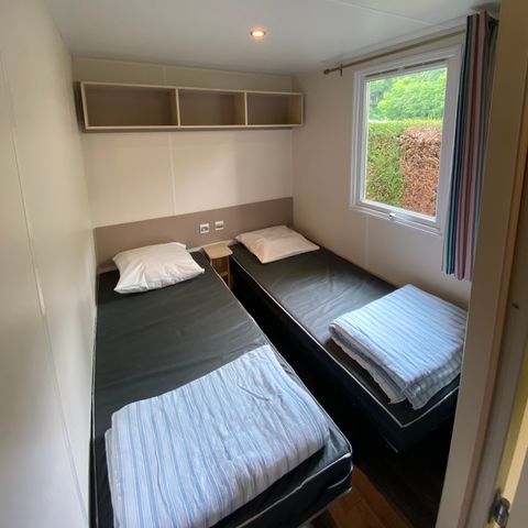 MOBILHOME 6 personnes - COUFLENS DIMANCHE avec terrasse couverte