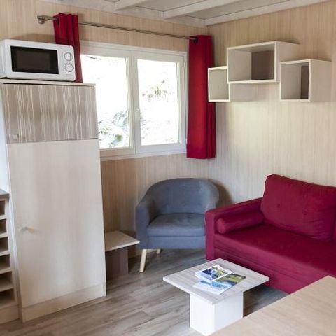 Chalet 6 persons - Wooden chalet 3 bedrooms TV LV Covered terrace