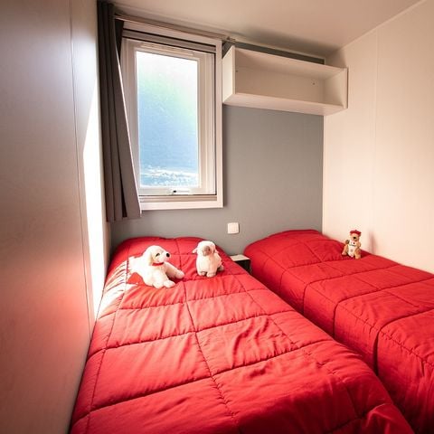 Mobilheim 8 Personen - Cottage 4 Zimmer TV LV Halboffene Terrasse