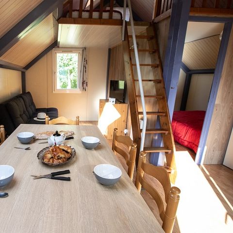 CHALET 4 persone - Chalet Tourmalet 1 Letto +1 Mezzanino TV LV Terrazza Aria condizionata