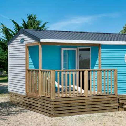 Mobile home 5 persons - Mobile-home ARDIDEN TV LV Semi-covered terrace
