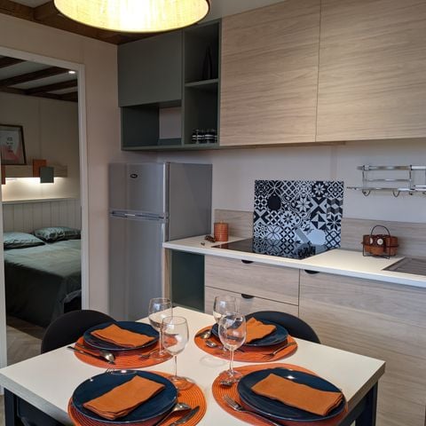 CHALET 4 persone - Chalet contemporaneo Edelweiss 2 camere da letto 2 bagni TV LV Terrazza coperta