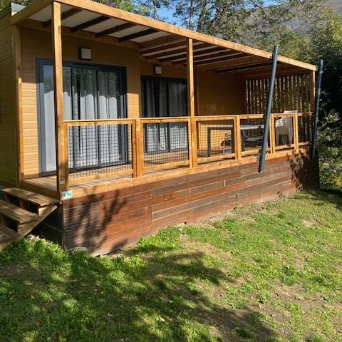 CHALET 4 personnes - Chalet contemporain Edelweiss 2 chambres 2sdb TV LV Terrasse couverte