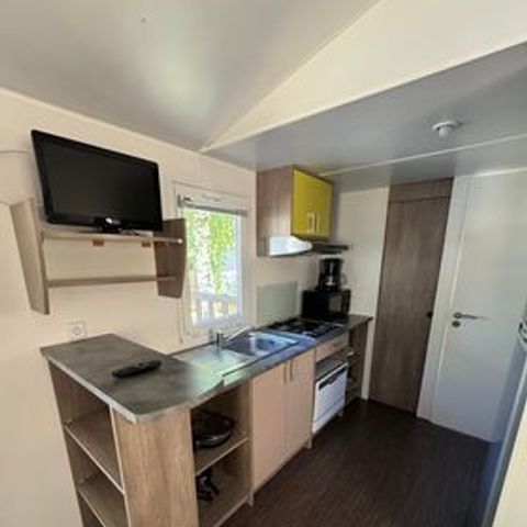 Mobile home 5 persons - Troumouse 2 bedrooms TV LV Semi-covered terrace