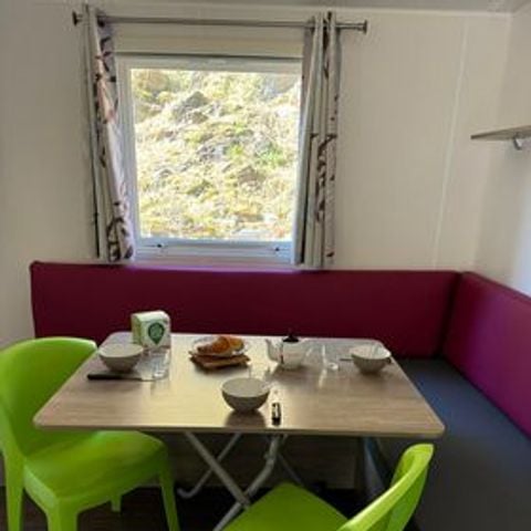 Mobilheim 5 Personen - Troumouse 2 Schlafzimmer TV LV Halbüberdachte Terrasse