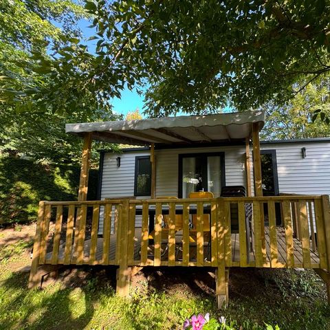Mobile home 6 persons - Gloriette 3 bedrooms TV LV Semi-covered terrace
